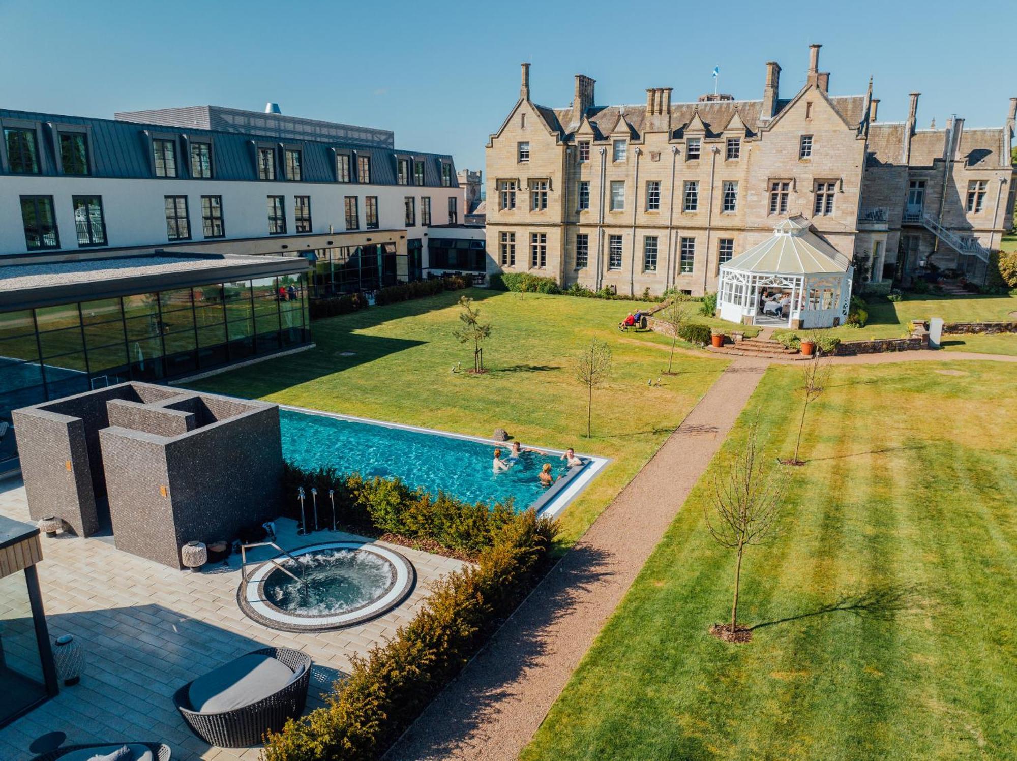 Schloss Roxburghe, Part Of Destination By Hyatt Exterior foto The hotel's spa